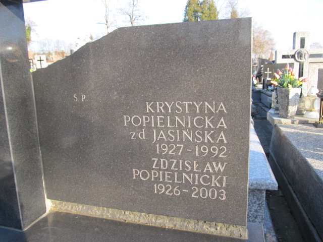 Krystyna Popielnicka 1926 Kielce - Grobonet - Wyszukiwarka osób pochowanych