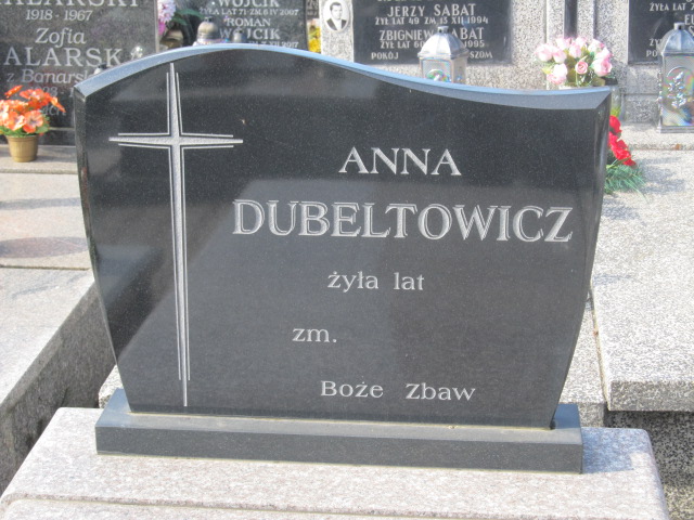 Anna Dubeltowicz Kielce - Grobonet - Wyszukiwarka osób pochowanych