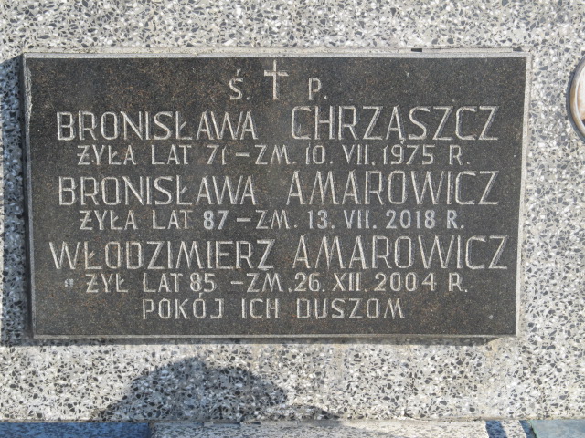 Włodzimierz Amarowicz Kielce - Grobonet - Wyszukiwarka osób pochowanych