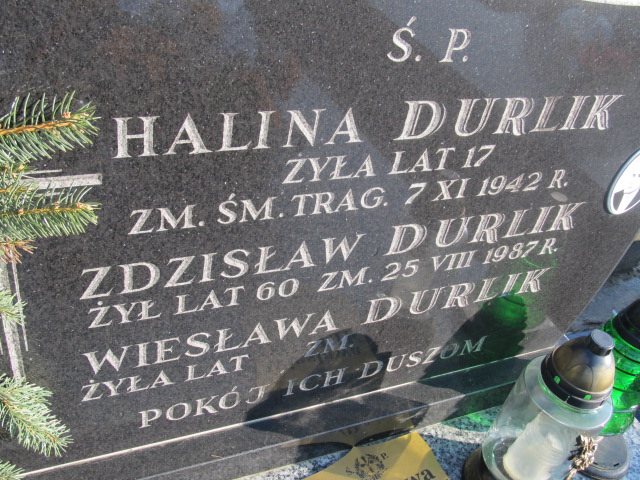 Wiesława Durlik Kielce - Grobonet - Wyszukiwarka osób pochowanych