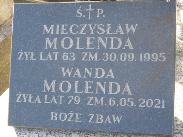 Mieczysław Molenda 1963 Kielce - Grobonet - Wyszukiwarka osób pochowanych