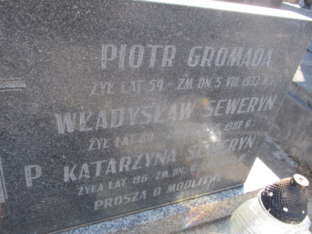 Piotr Gromada Kielce - Grobonet - Wyszukiwarka osób pochowanych