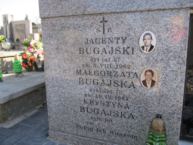 Małgorzata Bugajska Kielce - Grobonet - Wyszukiwarka osób pochowanych