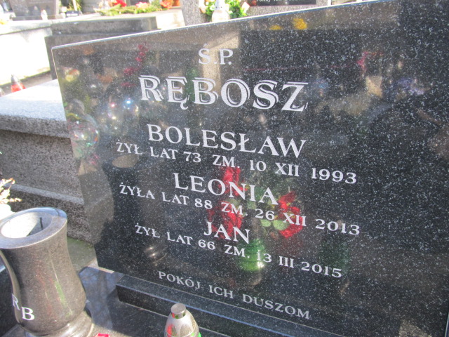 Leonia Rębosz Kielce - Grobonet - Wyszukiwarka osób pochowanych
