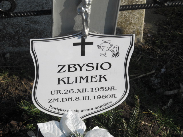 Zbigniew Klimek 1959 Kielce - Grobonet - Wyszukiwarka osób pochowanych