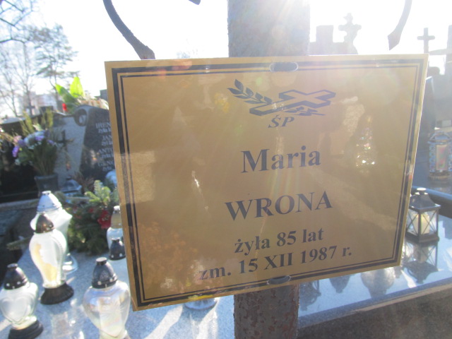 Maria Wrona Kielce - Grobonet - Wyszukiwarka osób pochowanych