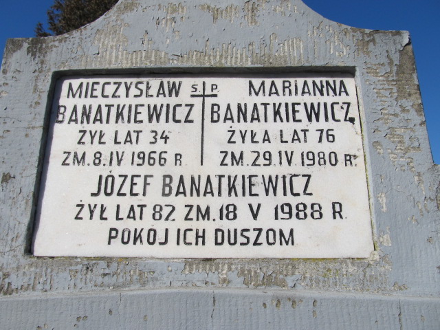 Mieczysław Banatkiewicz Kielce - Grobonet - Wyszukiwarka osób pochowanych