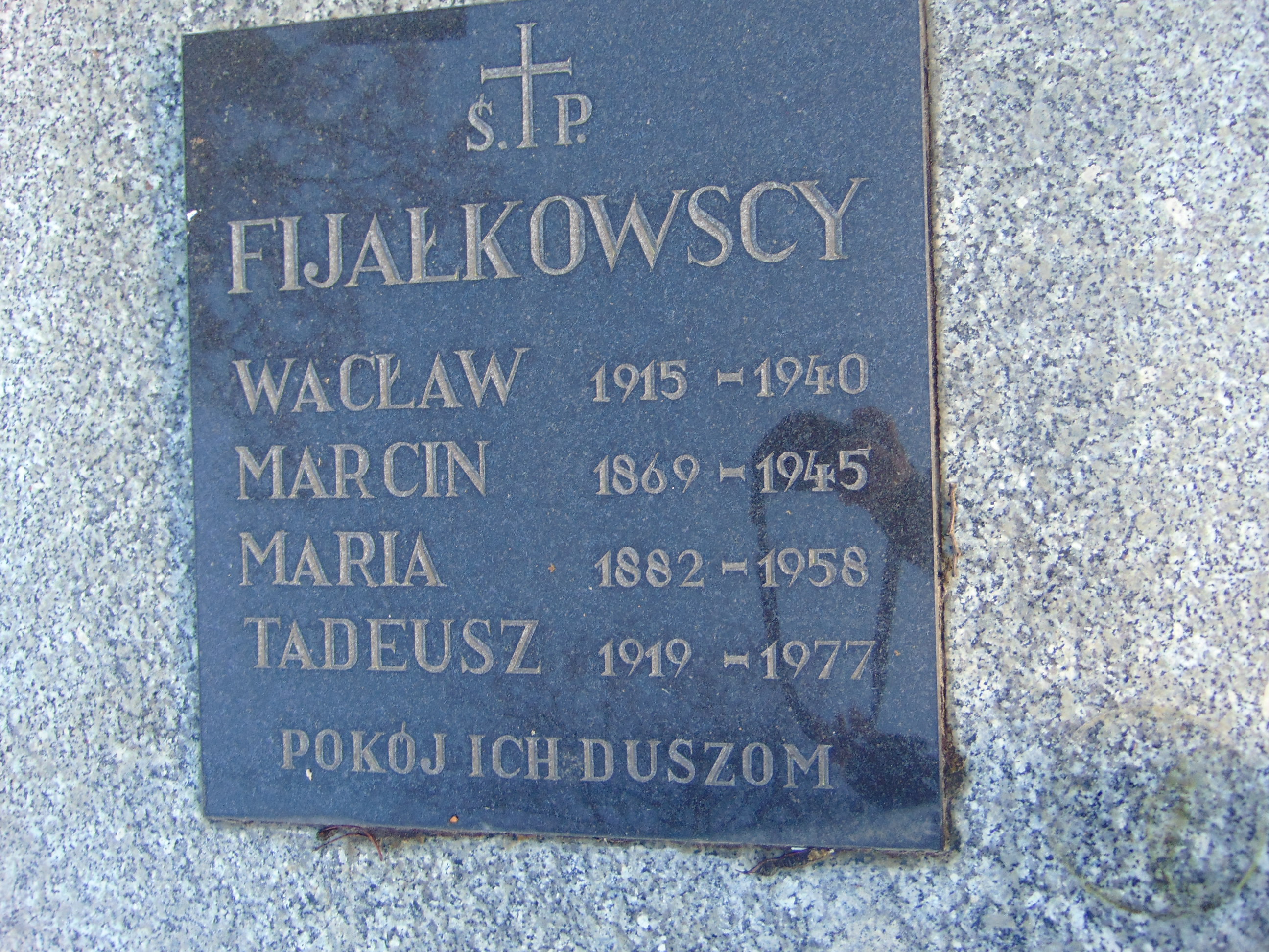 Tadeusz Fijałkowski 1918 Kielce - Grobonet - Wyszukiwarka osób pochowanych