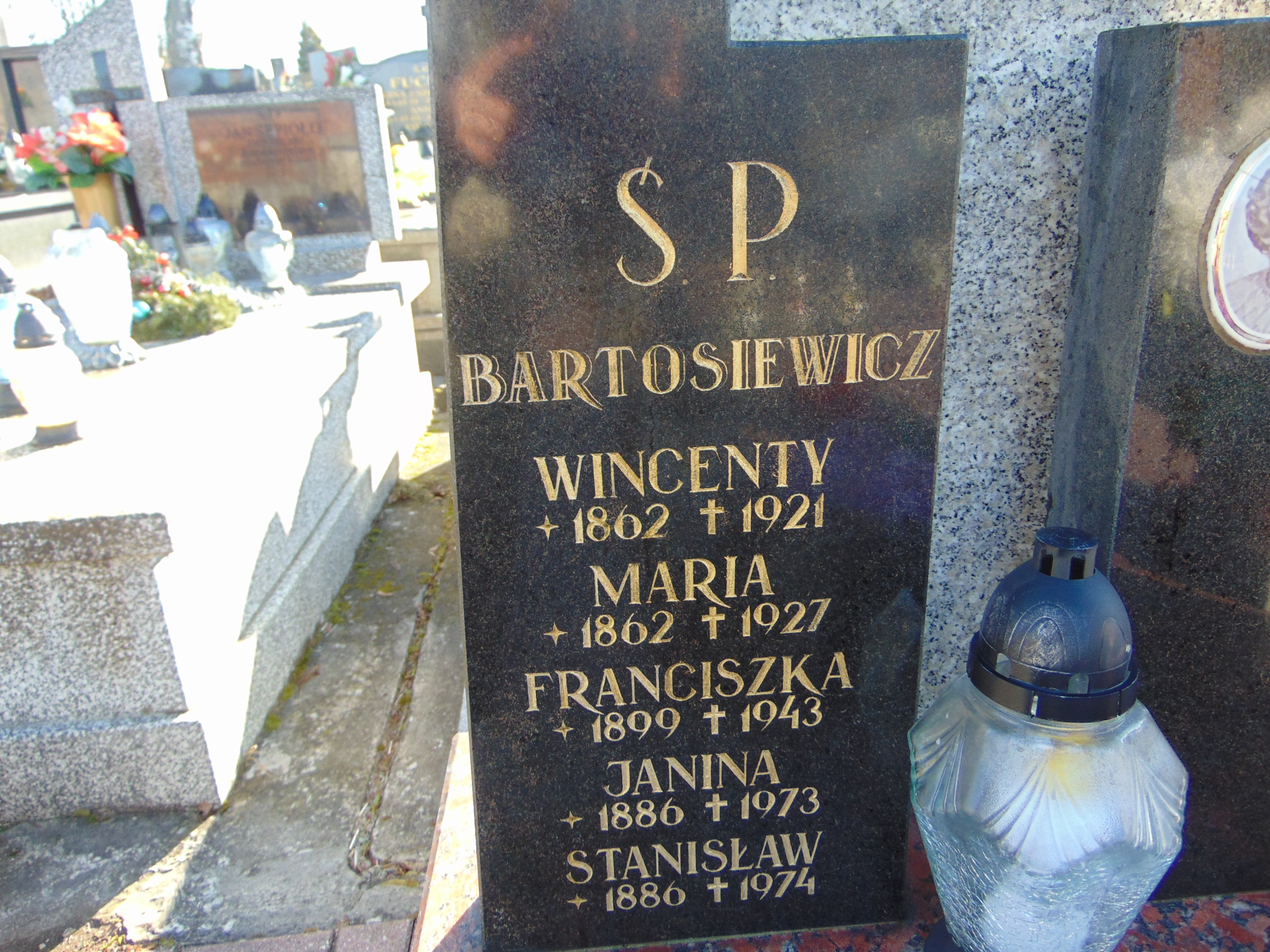 Janina Bartosiewicz 1885 Kielce - Grobonet - Wyszukiwarka osób pochowanych