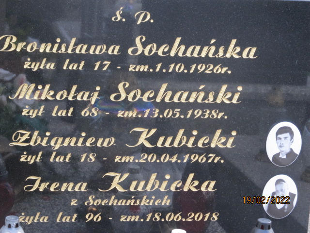 Mikołaj Sochański Kielce - Grobonet - Wyszukiwarka osób pochowanych