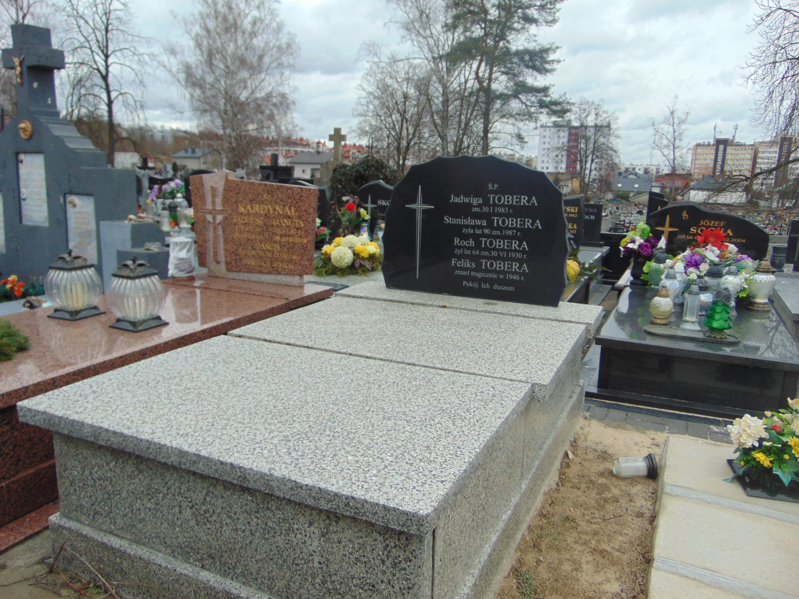 Grób Stanisława Tobera