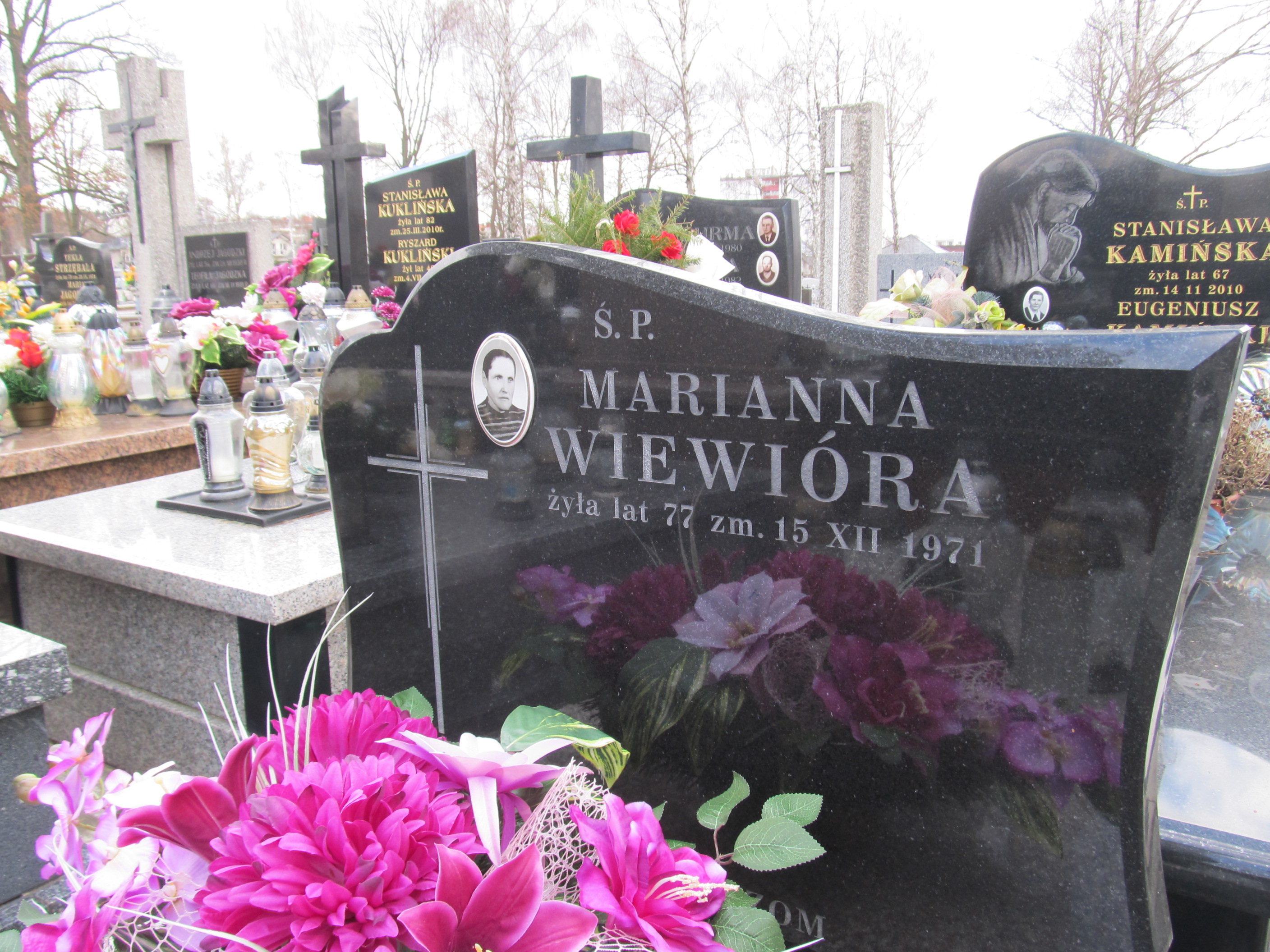 Marianna Wiewióra Kielce - Grobonet - Wyszukiwarka osób pochowanych