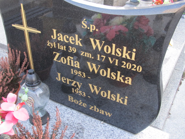Jacek Wolski Kielce - Grobonet - Wyszukiwarka osób pochowanych