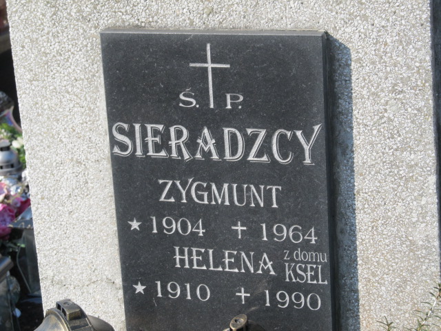 Helena Sieradzka 1909 Kielce - Grobonet - Wyszukiwarka osób pochowanych