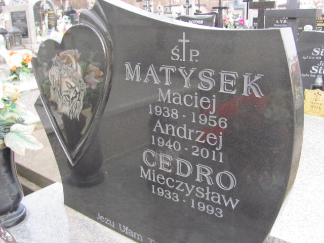 Maciej Matysek 1937 Kielce - Grobonet - Wyszukiwarka osób pochowanych
