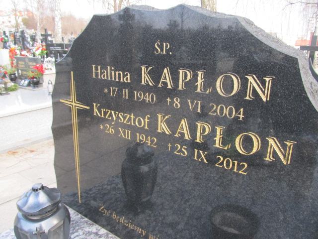 Krzysztof Kapłon 1942 Kielce - Grobonet - Wyszukiwarka osób pochowanych