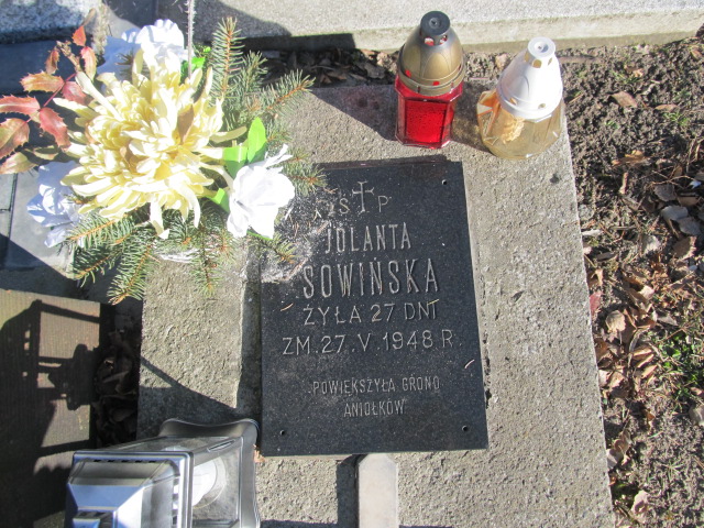 Jolanta Sowińska Kielce - Grobonet - Wyszukiwarka osób pochowanych