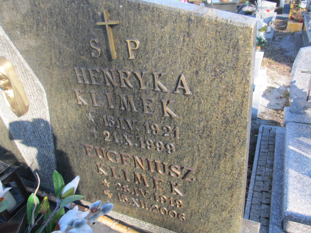 Eugeniusz Klimek 1919 Kielce - Grobonet - Wyszukiwarka osób pochowanych