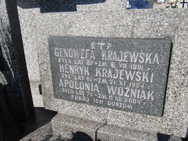 Henryk Krajewski Kielce - Grobonet - Wyszukiwarka osób pochowanych