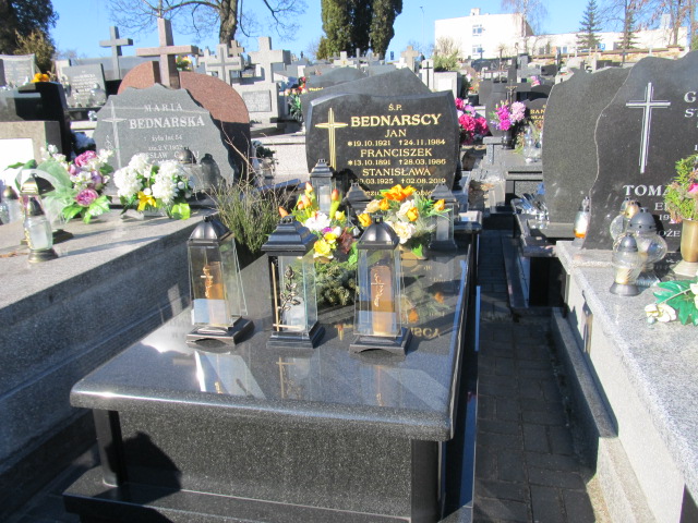 Grób Stanisława Bednarska