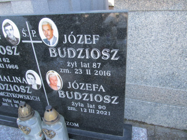 Józef Budziosz Kielce - Grobonet - Wyszukiwarka osób pochowanych