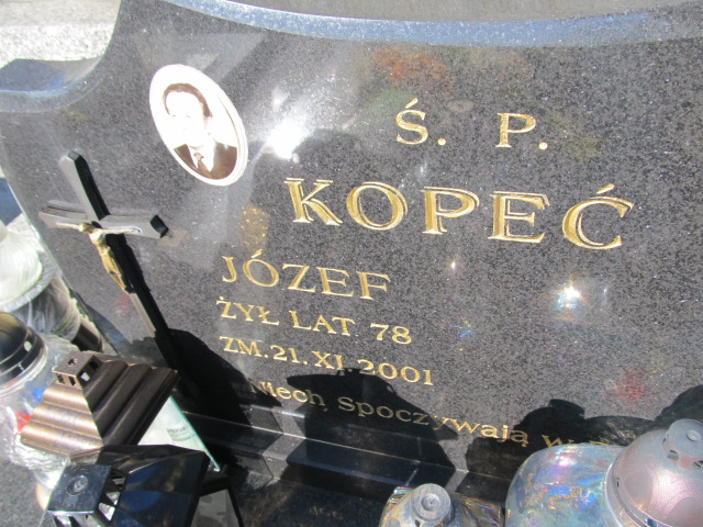 Józef Kopeć Kielce - Grobonet - Wyszukiwarka osób pochowanych