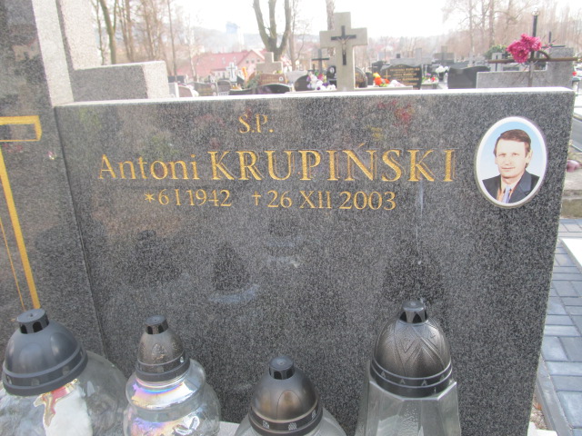 Antoni Krupiński 1942 Kielce - Grobonet - Wyszukiwarka osób pochowanych