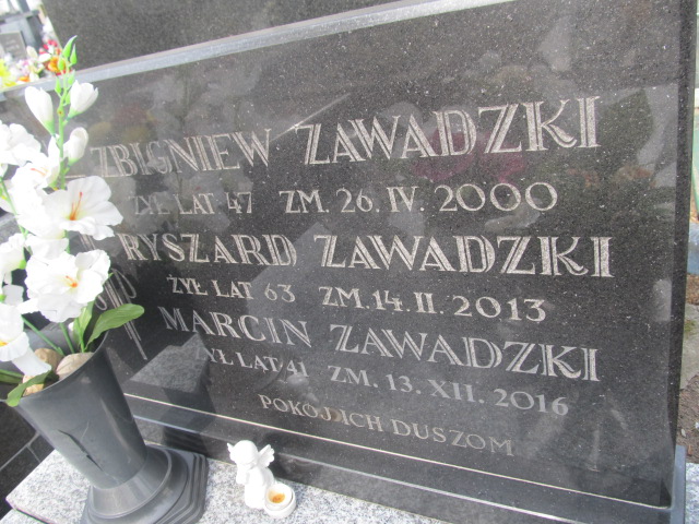 Marcin Zawadzki Kielce - Grobonet - Wyszukiwarka osób pochowanych