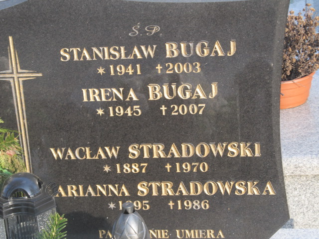 Stanisław Bugaj 1940 Kielce - Grobonet - Wyszukiwarka osób pochowanych