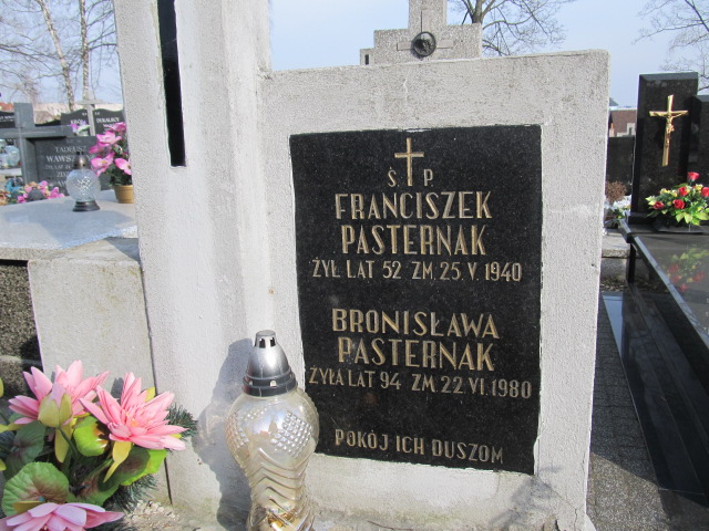 Franciszek Pasternak Kielce - Grobonet - Wyszukiwarka osób pochowanych