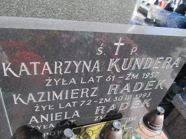 Aniela Radek Kielce - Grobonet - Wyszukiwarka osób pochowanych