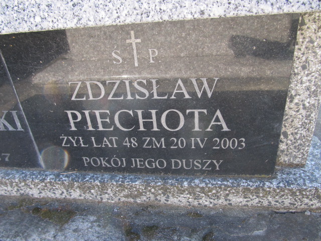 Zdzisław Piechota Kielce - Grobonet - Wyszukiwarka osób pochowanych