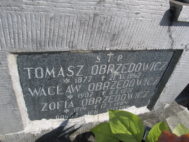 Tomasz Obrzędowicz 1876 Kielce - Grobonet - Wyszukiwarka osób pochowanych