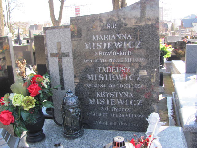 Maria Misiewicz Kielce - Grobonet - Wyszukiwarka osób pochowanych