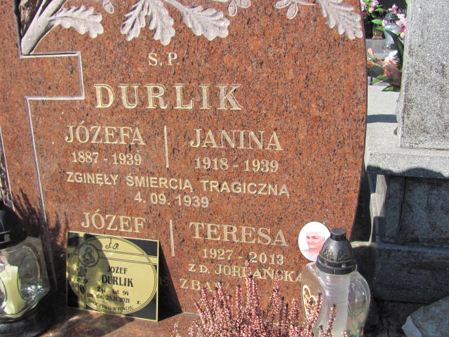 Teresa Durlik 1926 Kielce - Grobonet - Wyszukiwarka osób pochowanych