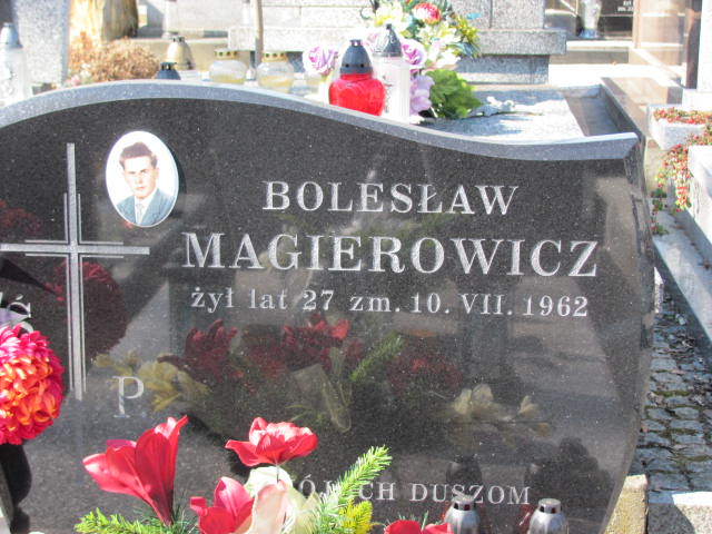 Bolesław Magierowicz Kielce - Grobonet - Wyszukiwarka osób pochowanych