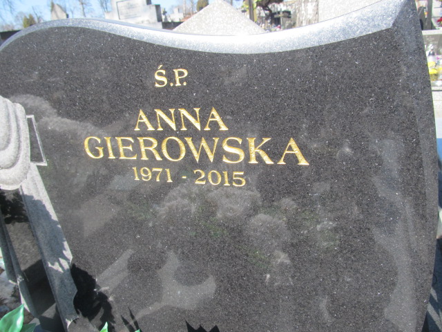 Anna Gierowska Kielce - Grobonet - Wyszukiwarka osób pochowanych