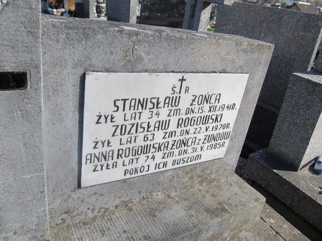 Stanisław Żońca Kielce - Grobonet - Wyszukiwarka osób pochowanych