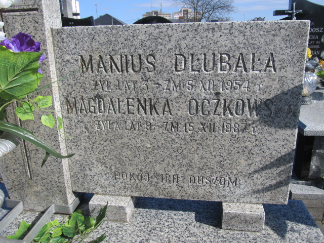 Magdalena Oczkowska Kielce - Grobonet - Wyszukiwarka osób pochowanych