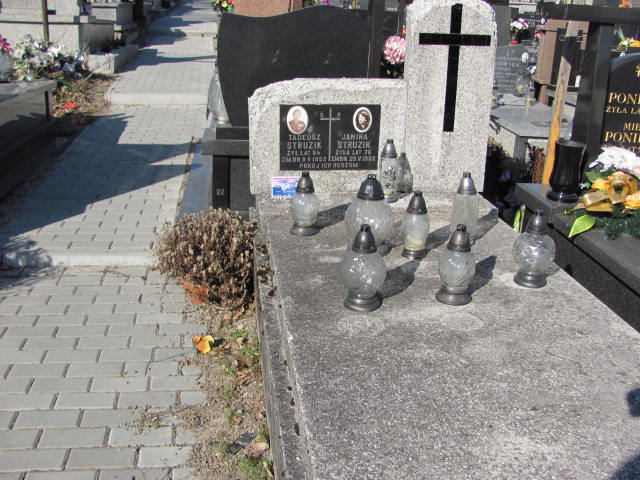 Grób Janina Struzik