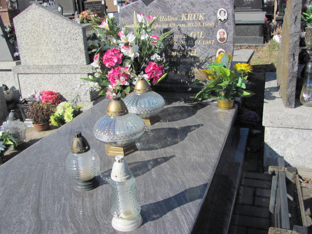 Grób Halina Kruk