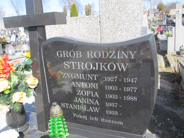 Stanisław Strojek Kielce - Grobonet - Wyszukiwarka osób pochowanych