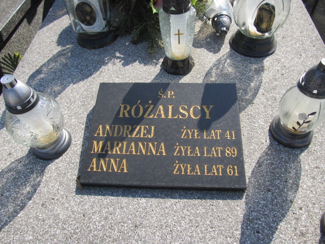 Andrzej Różalski Kielce - Grobonet - Wyszukiwarka osób pochowanych