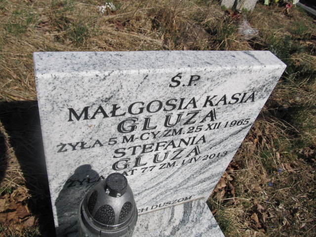 Małgorzata Gluza Kielce - Grobonet - Wyszukiwarka osób pochowanych