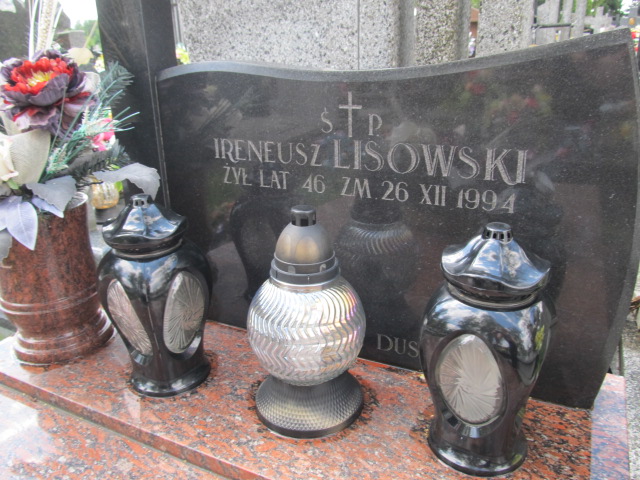 Ireneusz Lisowski Kielce - Grobonet - Wyszukiwarka osób pochowanych