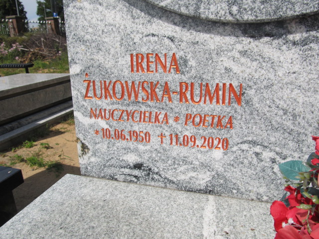 Irena Żukowska-Rumin 1950 Kielce - Grobonet - Wyszukiwarka osób pochowanych
