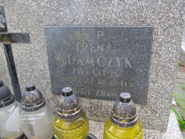 Irena Adamczyk Kielce - Grobonet - Wyszukiwarka osób pochowanych
