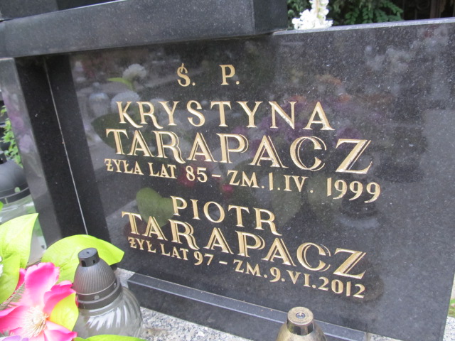 Krystyna Tarapacz Kielce - Grobonet - Wyszukiwarka osób pochowanych