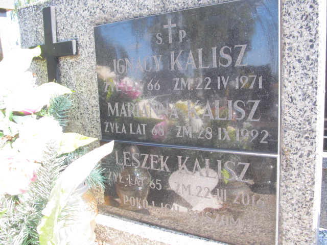 Leszek Kalisz Kielce - Grobonet - Wyszukiwarka osób pochowanych