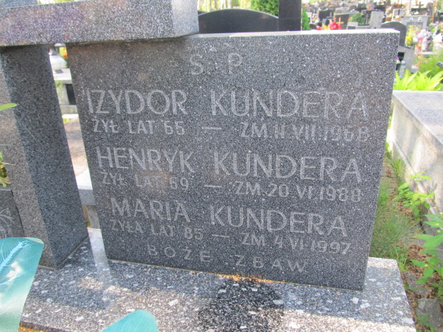 Henryk Kundera Kielce - Grobonet - Wyszukiwarka osób pochowanych
